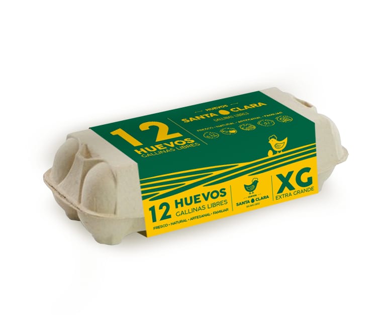 Pack 15 Estuches 12 Huevos Extra Grande